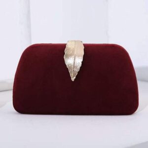Velvet Color Mini Purse