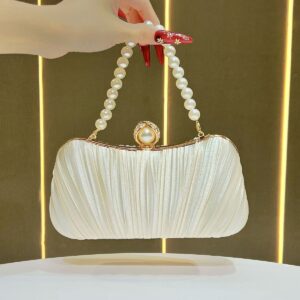 Small White Color Hand Bag